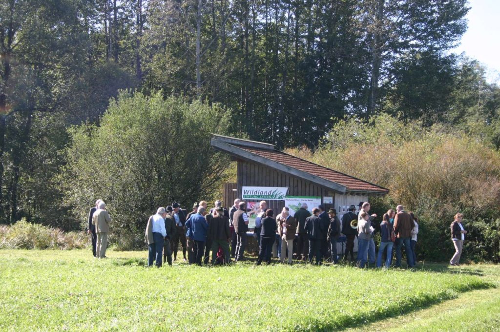 Torfhütte der Wildland-Stiftung Bayern © Wildland-Stiftung Bayern