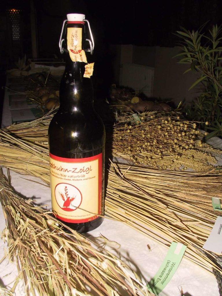 Getreide und Rebhuhn-Zoigl