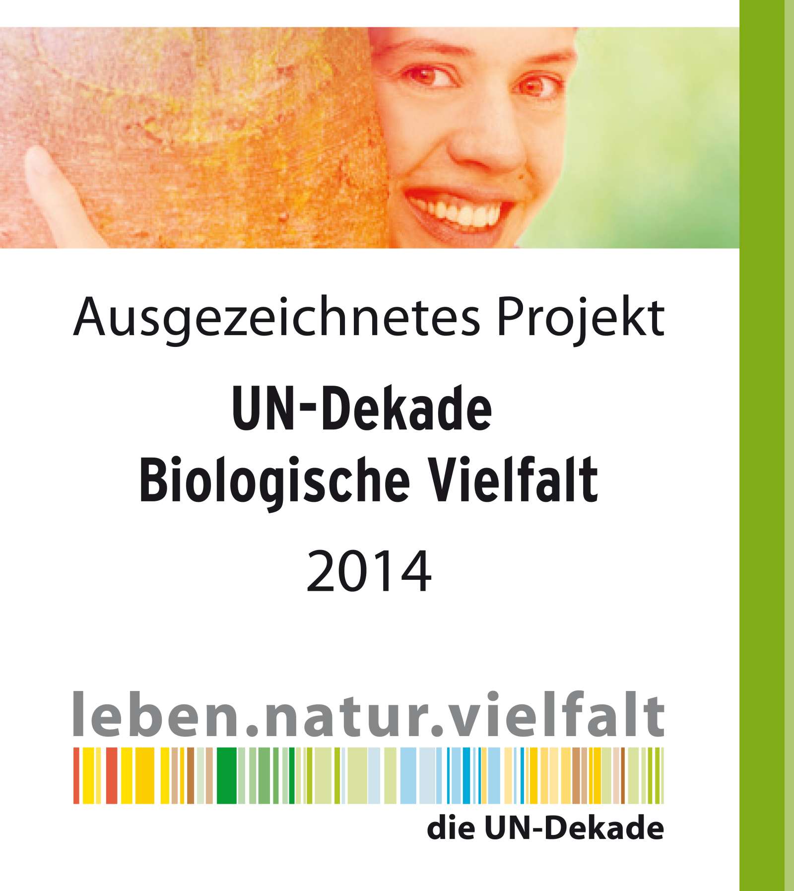 UN-Banner Bilogische Vielfalt