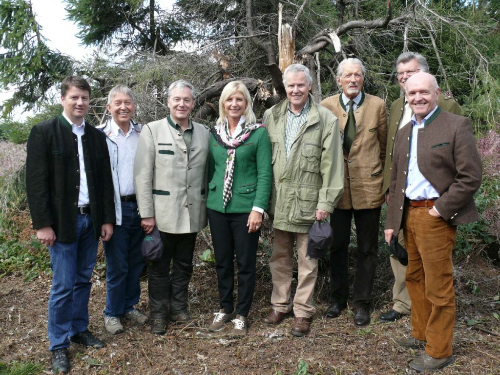 Rhön-Exkursion mit Staatsministerin Ulrike Scharf © Wildland-Stiftung Bayern