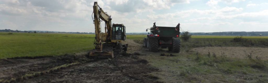 Anlage von Wiesenseigen©Wildland-Stiftung Bayern