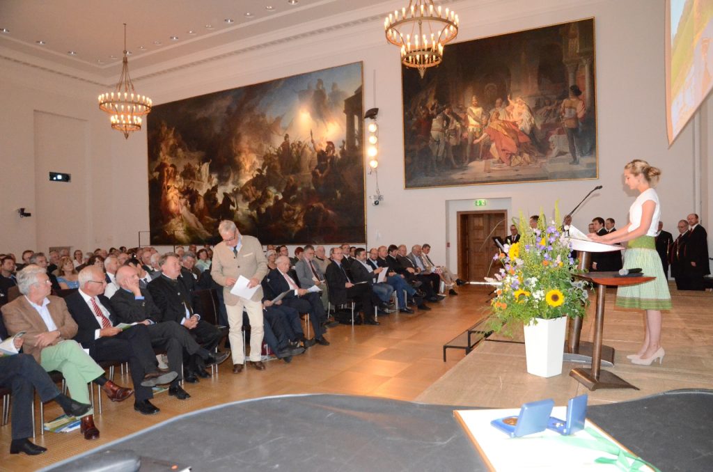 Festveranstaltung im Senatssaal des Bayerischen Landtags©Wildland-Stiftung Bayern