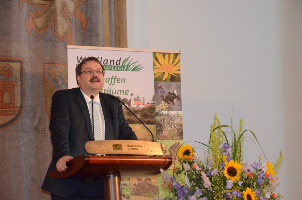 Peter Meyer, MdL, Vizepräsident des Bayerischen Landtags©Wildland-Stiftung Bayern