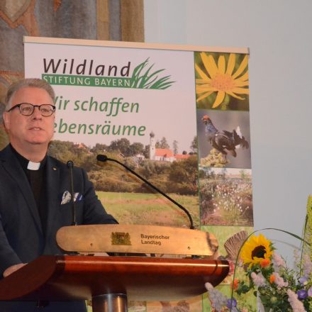 Festredner Prälat Dr. Christoph Kühn, Domkapitular im Bistum Eichstätt©Wildland-Stiftung Bayern