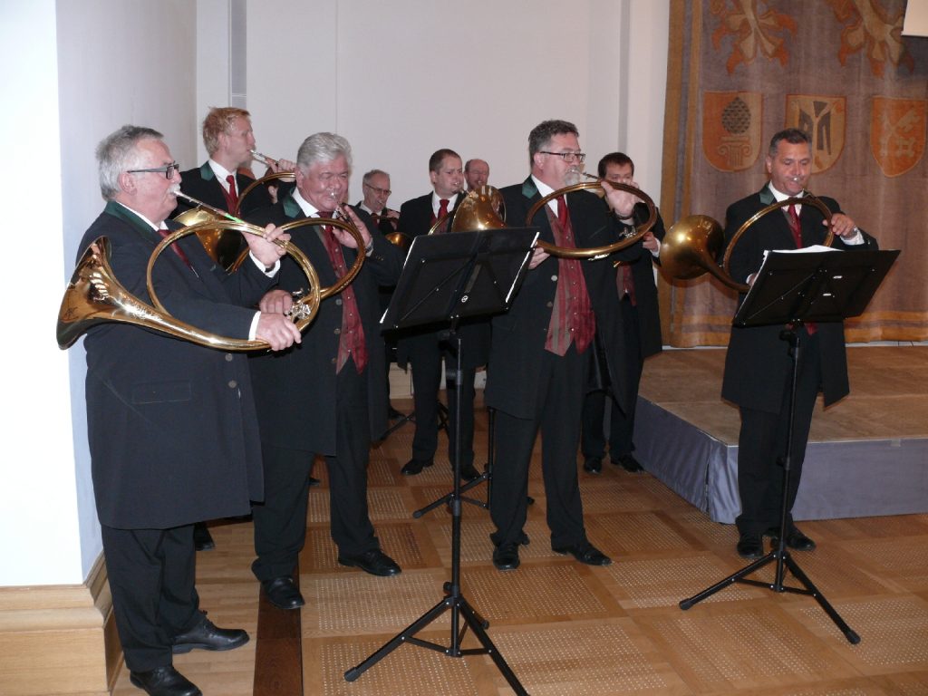 Oberpfälzer Parforcehornbläser©Wildland-Stiftung Bayern
