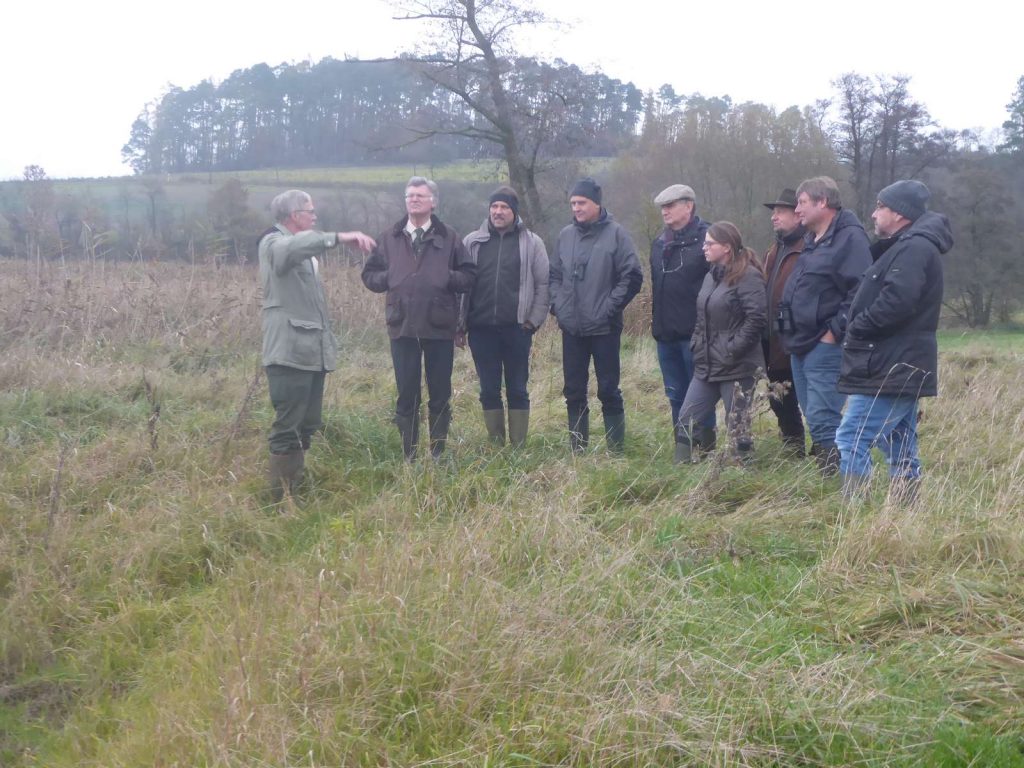 Ortsbesichtigung an der Baunach©Wildland-Stiftung Bayern