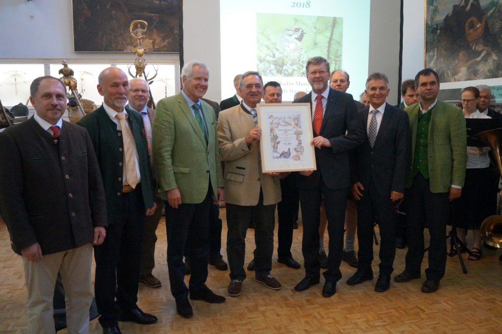 Verleihung des BJV-Naturschutzpreises 2018 an die Jägerschaft im Wegscheider Land©BJV-Pressestelle